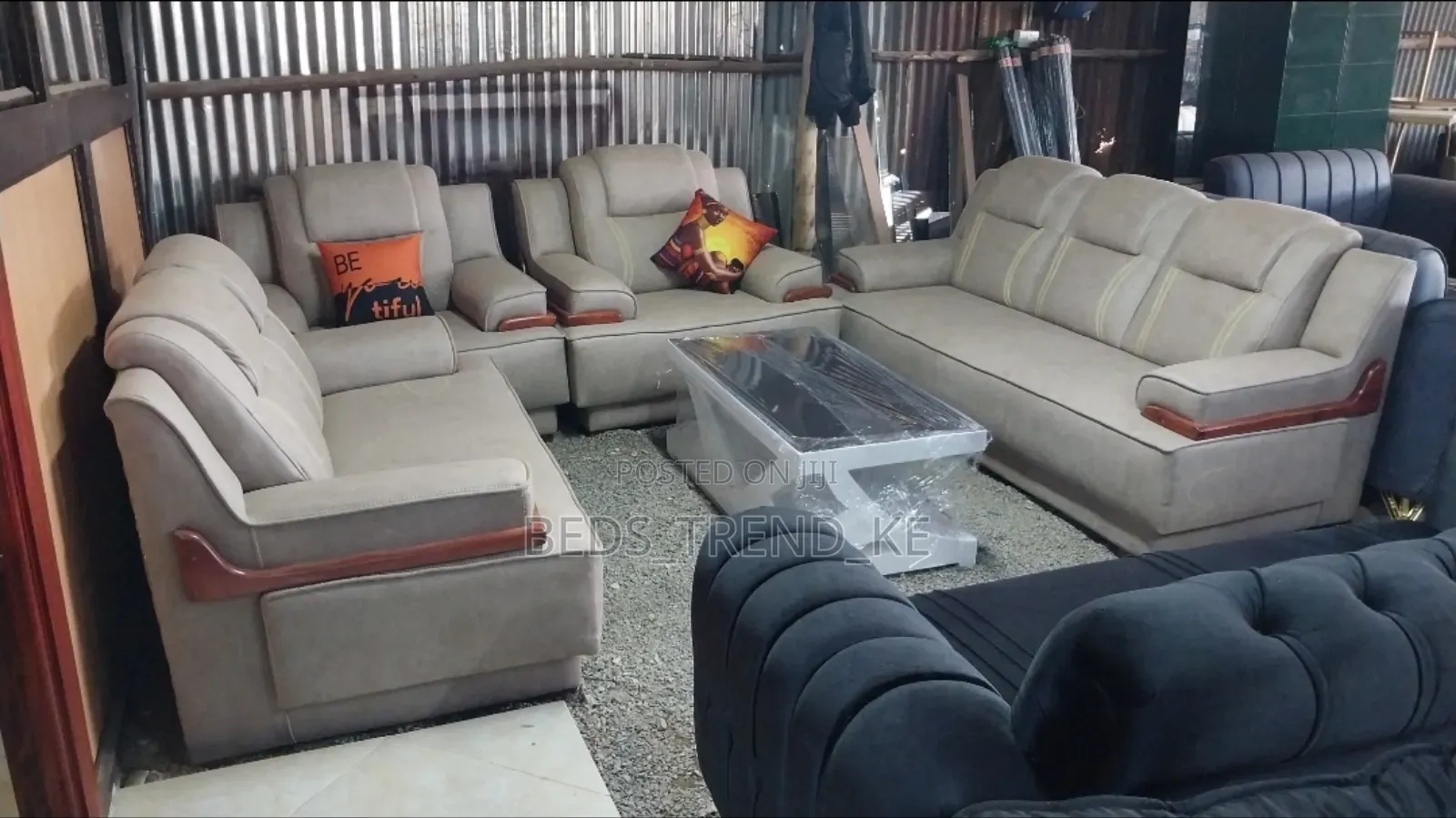 7 Seater Semi-Recliners Sofa Seats