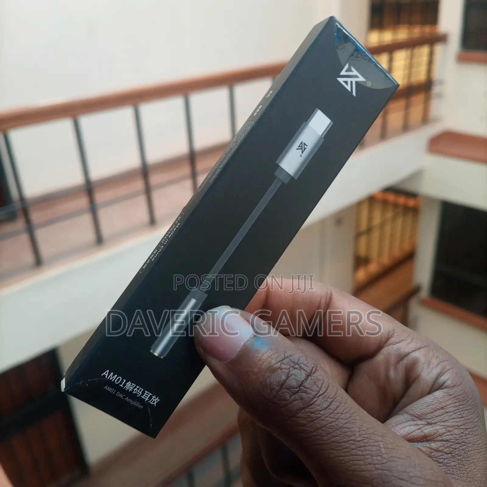 Kz Am01 Usb C to 3.5mm Audio Dac + Ic Amplifier Dual Chip