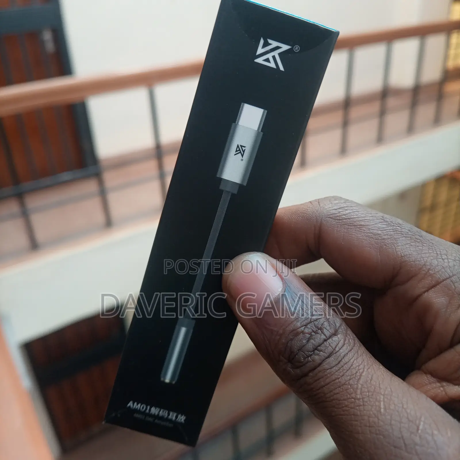 Kz Am01 Usb C to 3.5mm Audio Dac + Ic Amplifier Dual Chip