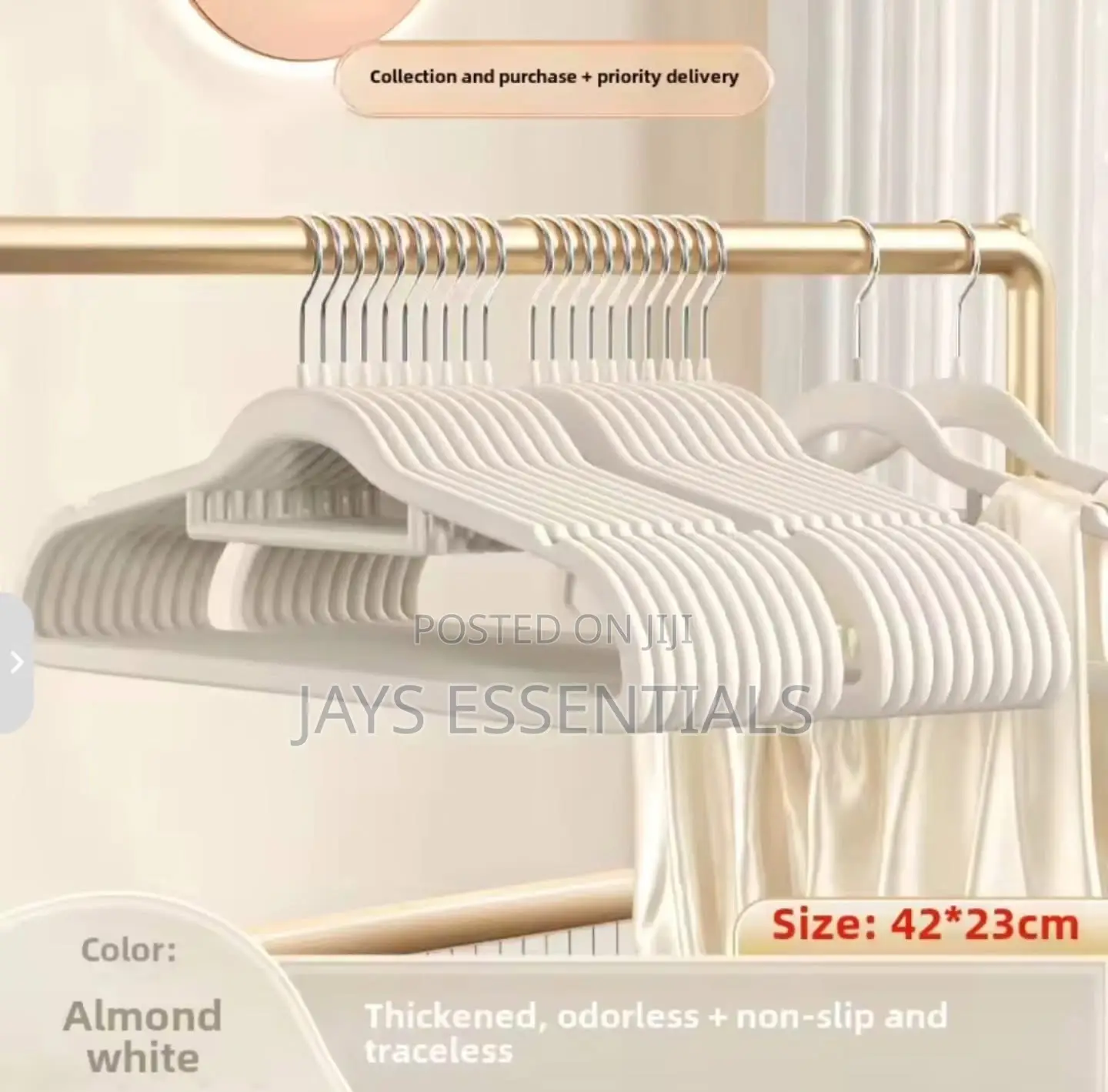 10pc Velvet Adult Hangers