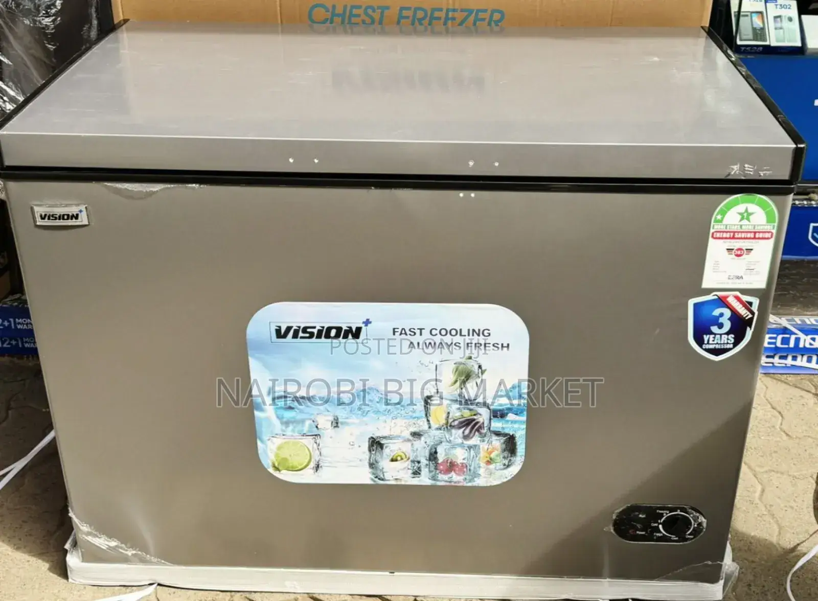 VISION Chest Freezer 
300l
Model VPCF300F