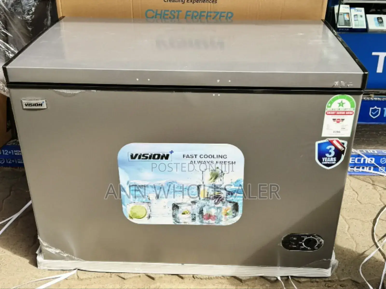 Vision 300 Litres Freezer-
Model VPCF300