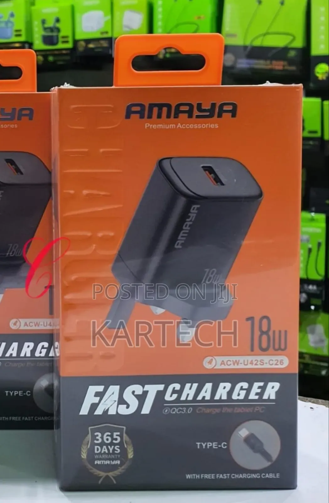 Amaya Charger ACW-U42S-C26 18W
