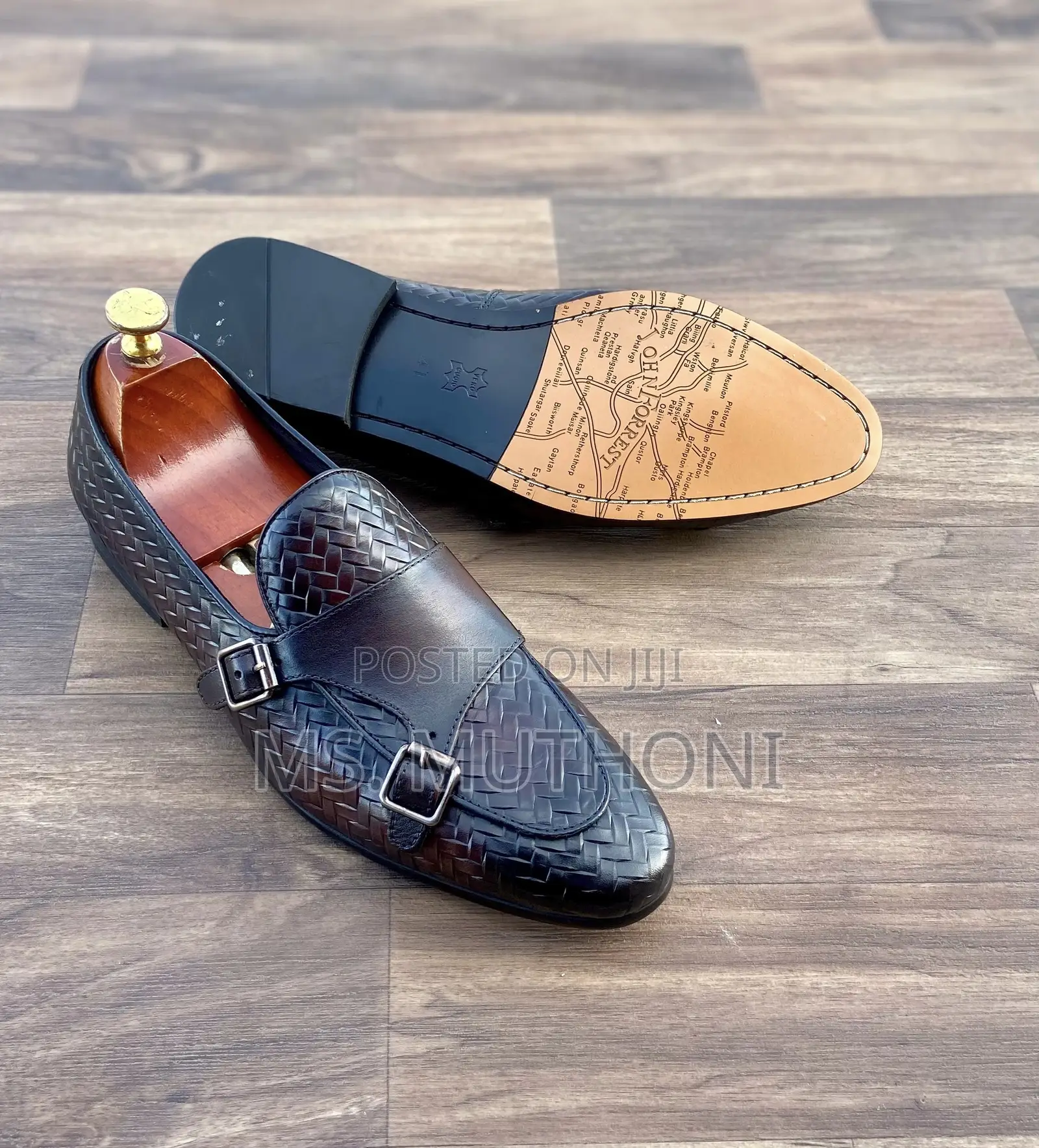 London John Foster Leather Formal Size 40-45