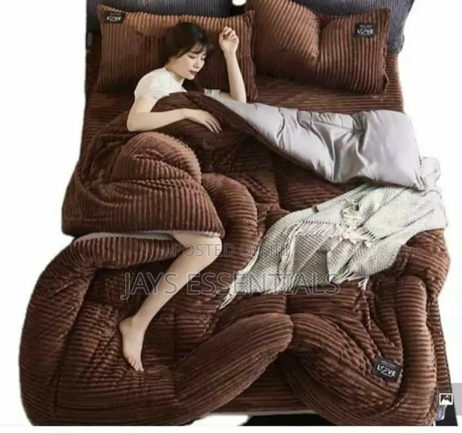 6*7 Velvet Duvet Set