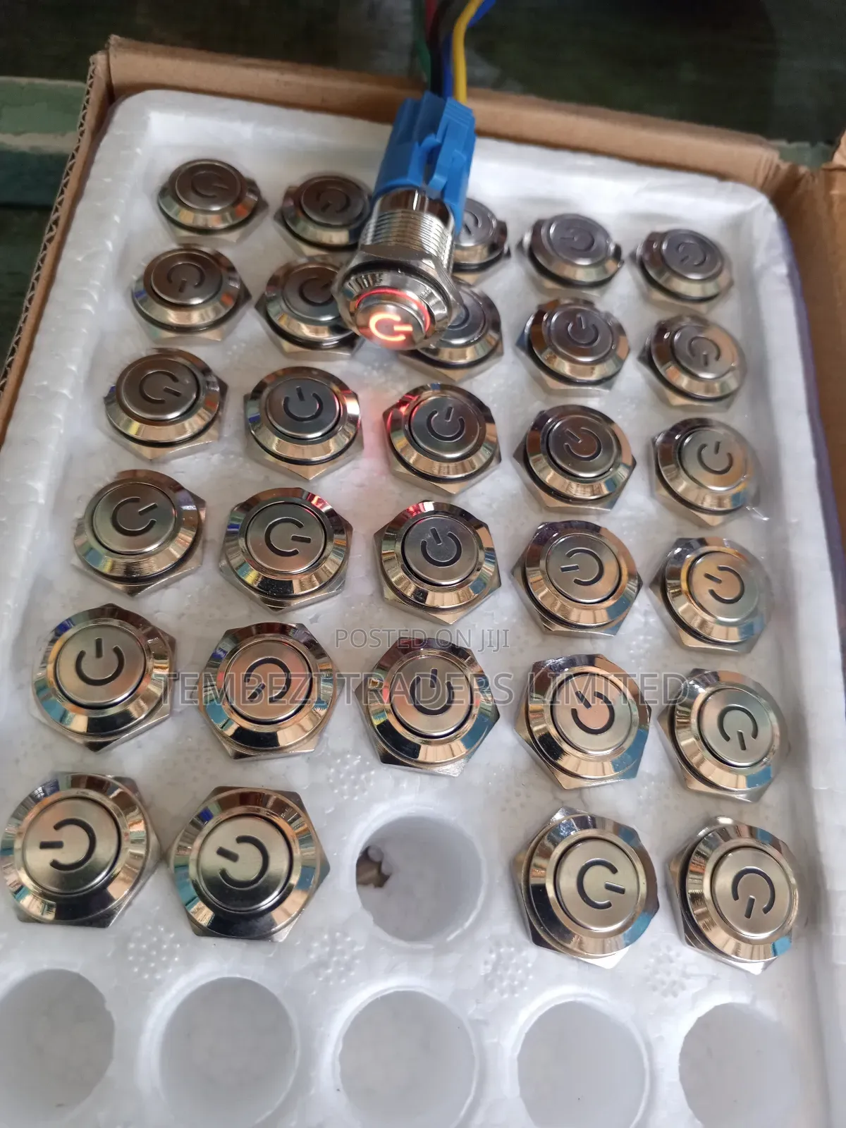 Push Button Switch With Lights