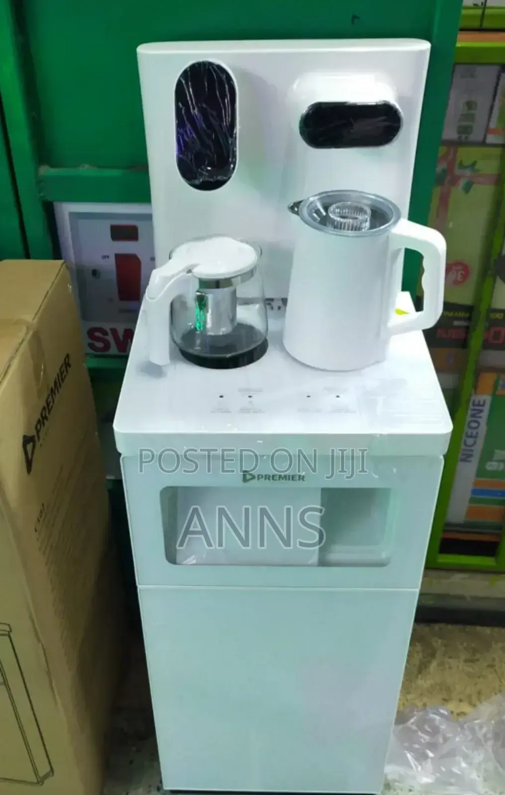 Premier White Bottomload Water Dispenser