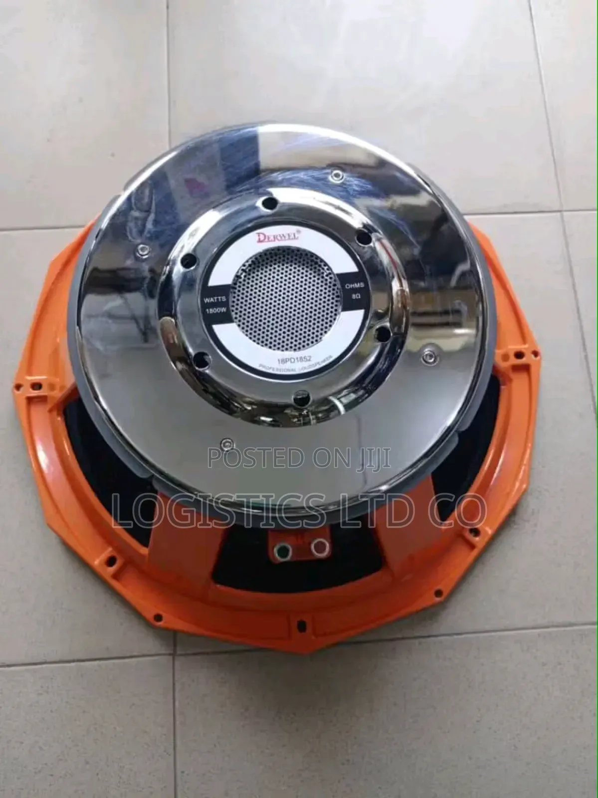 18pd1852 Chrome Dj Bass High Punch Powerful Professional
