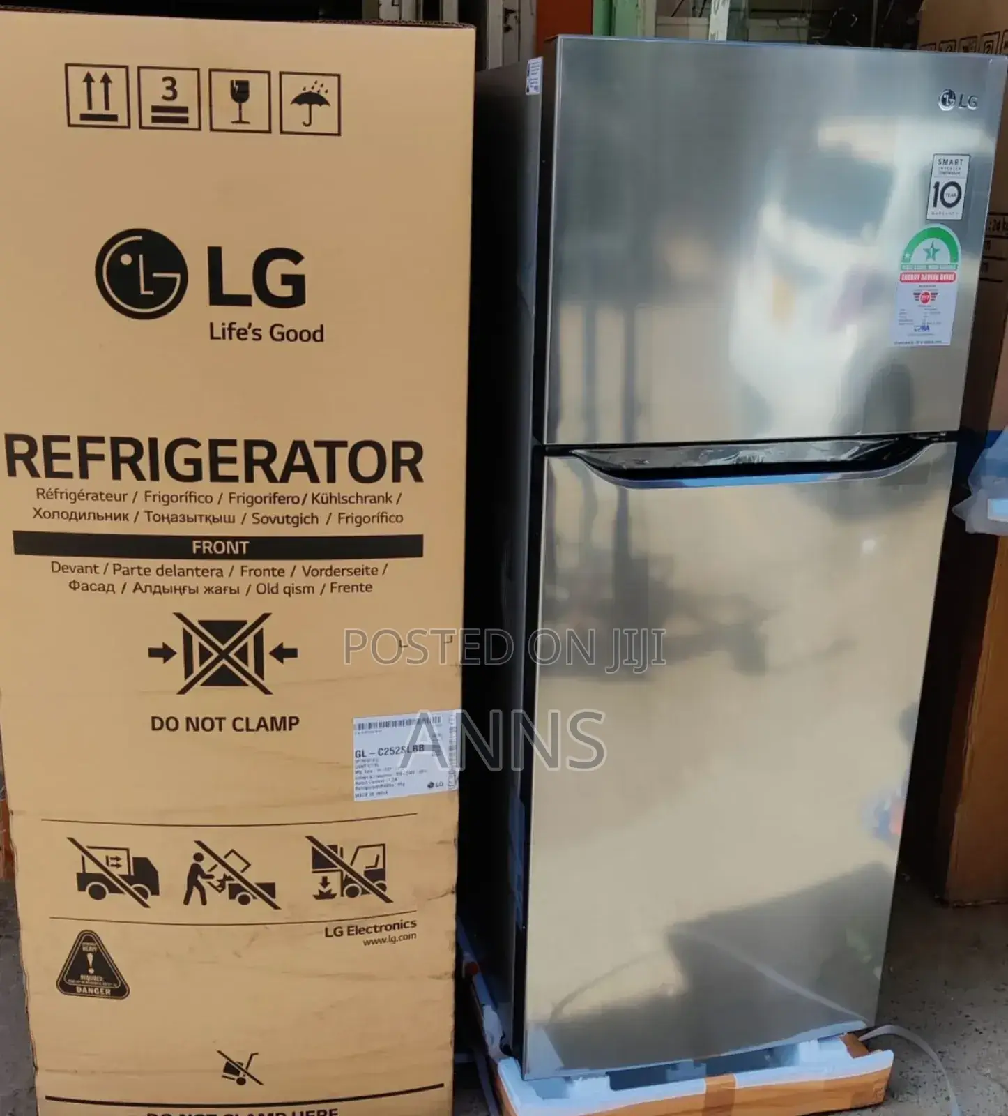 *LG DOUBLE DOOR FRIDGE 234litres Total No Frost