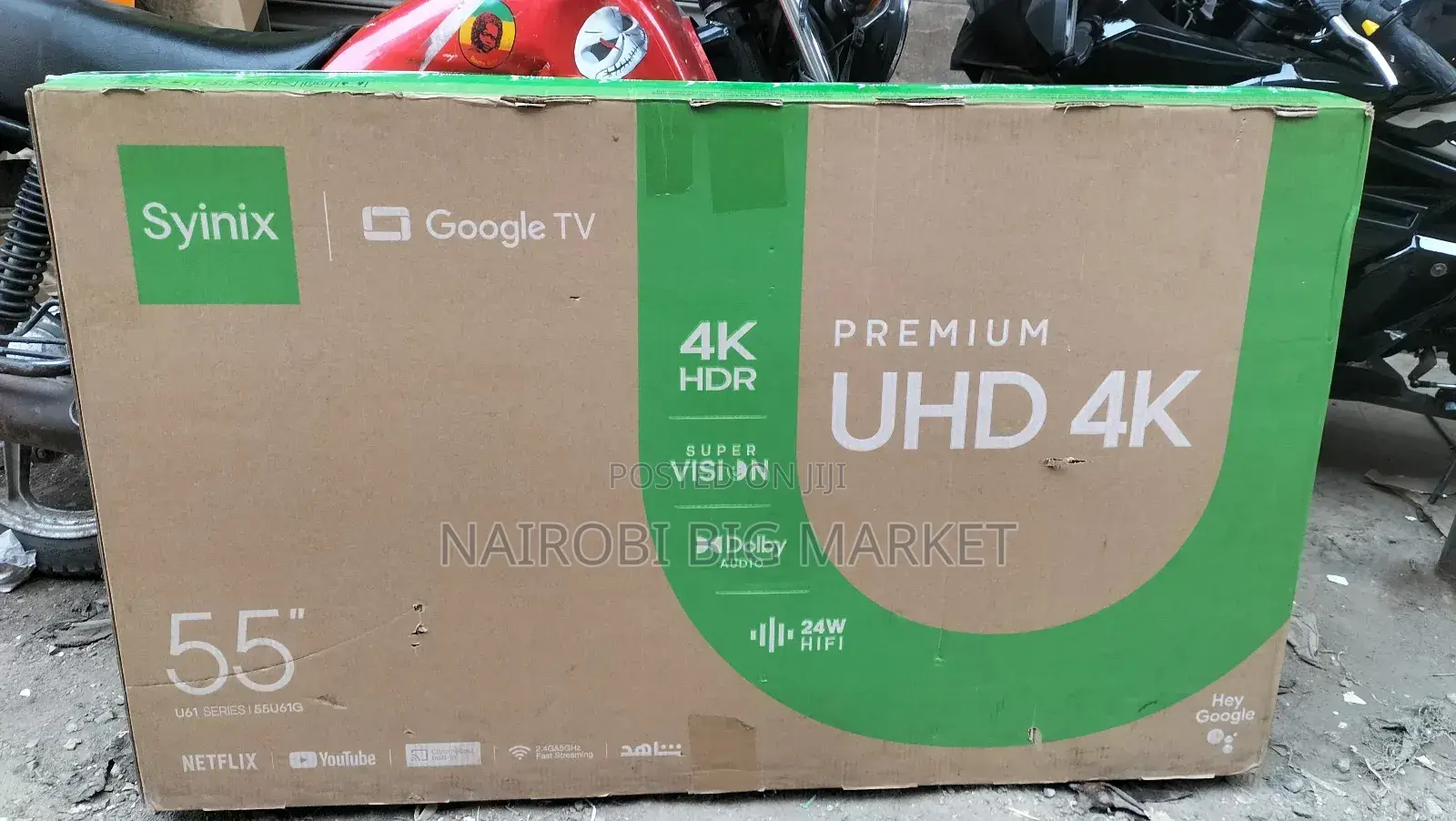 Synix 55 Inches Smart Android Tv