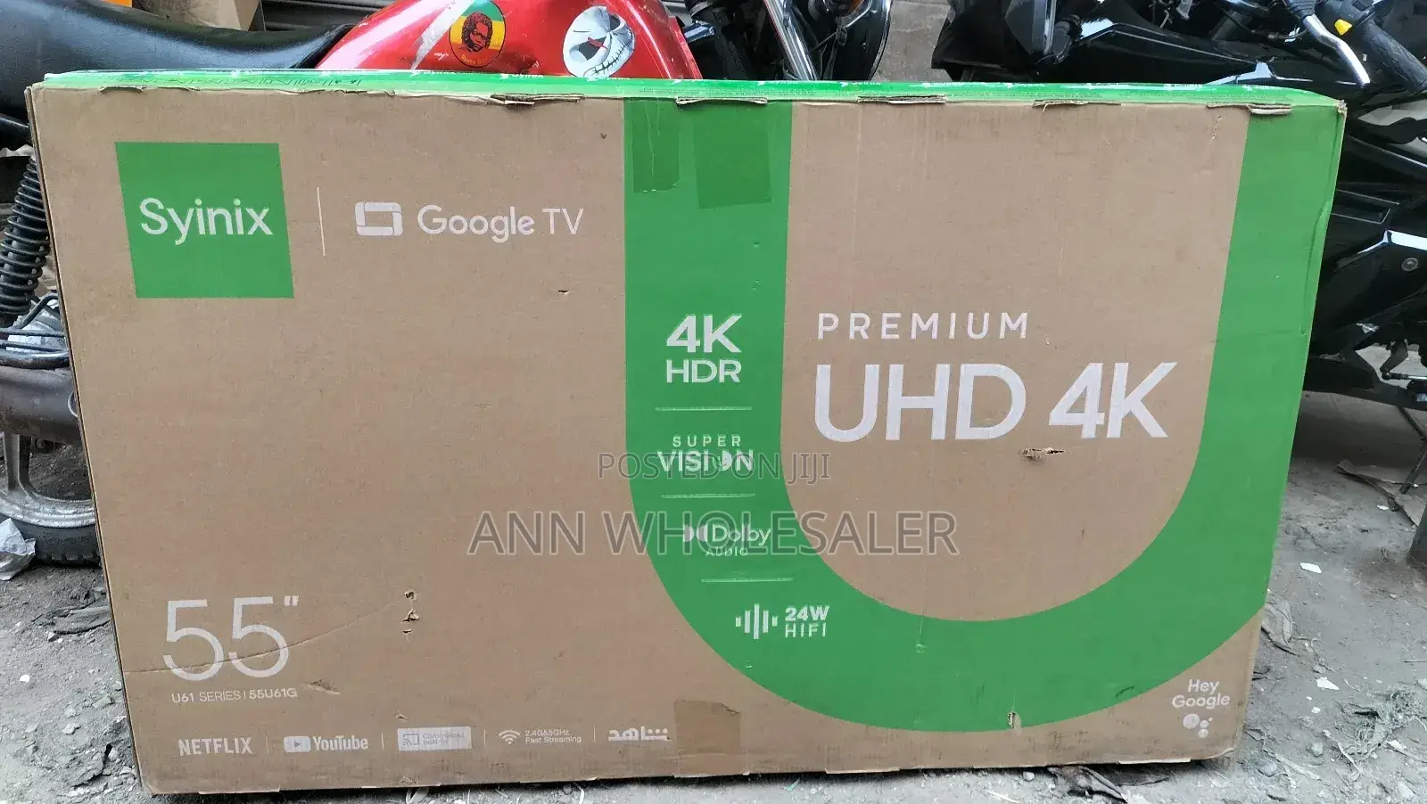 Synix 55 Inches Smart Android Tv