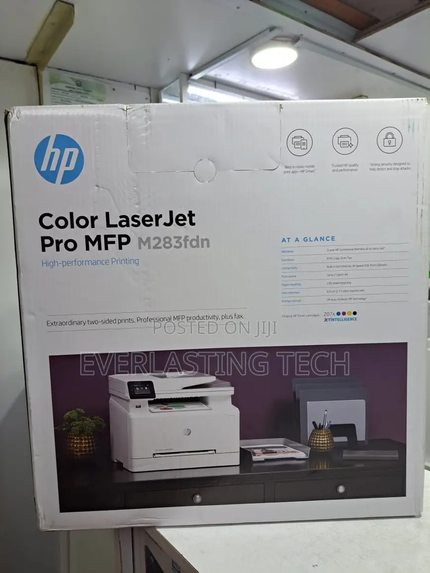 HP Color Laserjet Pro MFP M283fdn All in One Printer