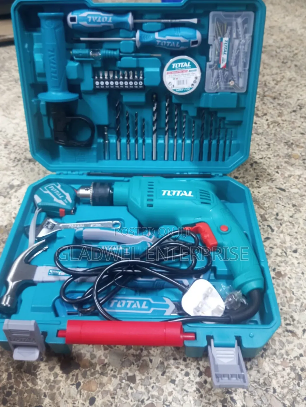 Total Corded Toolkit Impact Drill