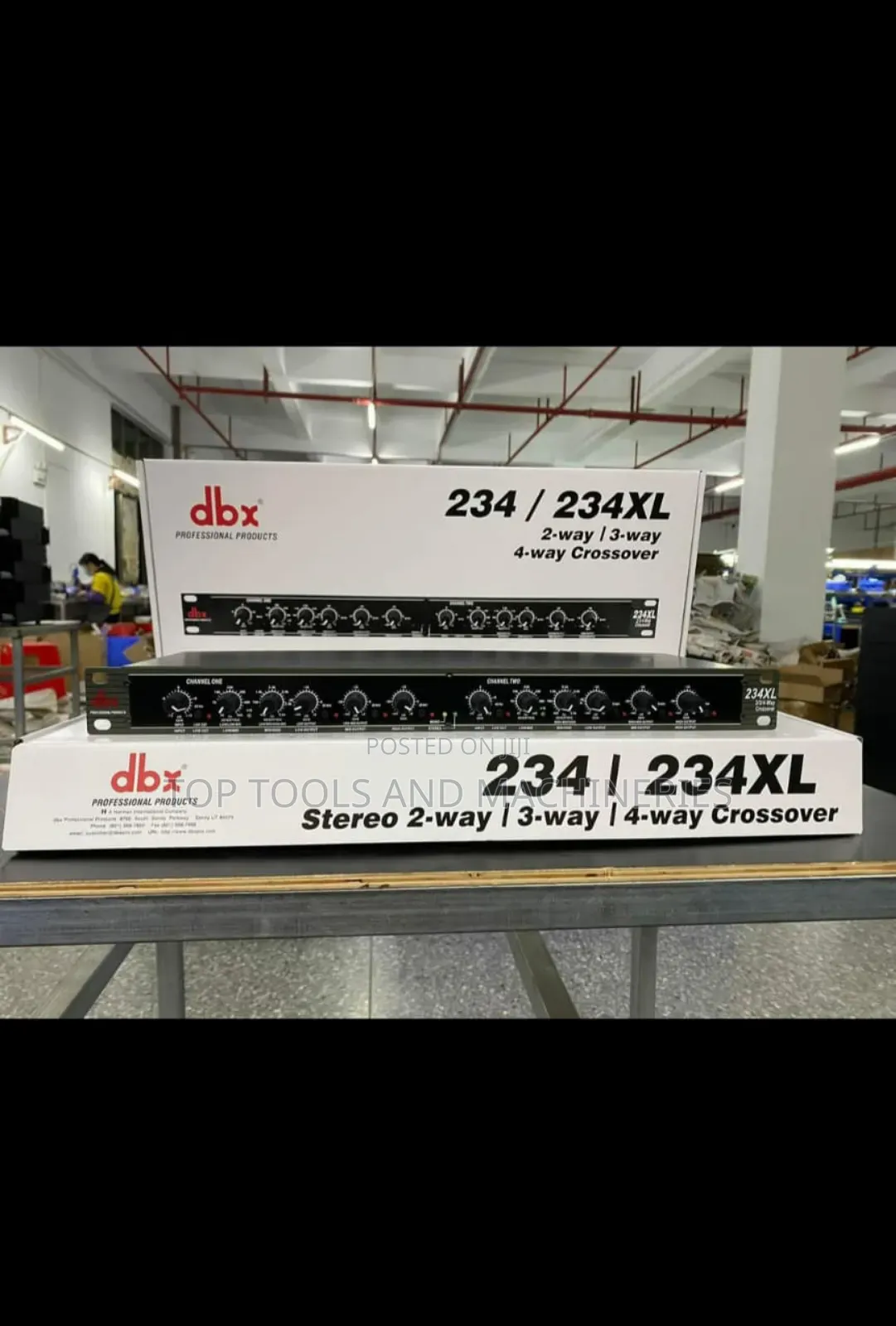 DBX 234/234xl 2-Way/3-Way/4-Way Crossover