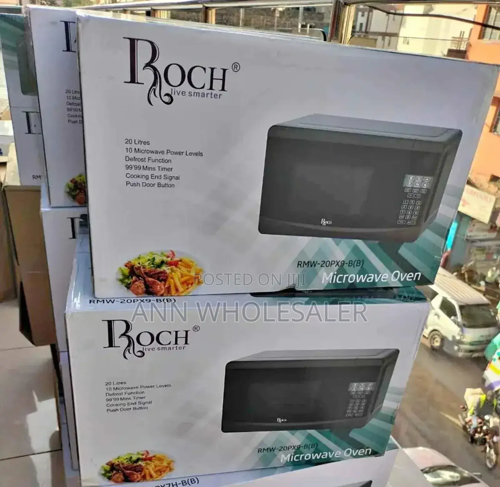 Microwave-Roch-Digital-Microwave-20l-Black