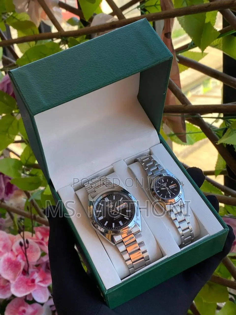 Couple Watch Gift Set (Seiko X Orient)