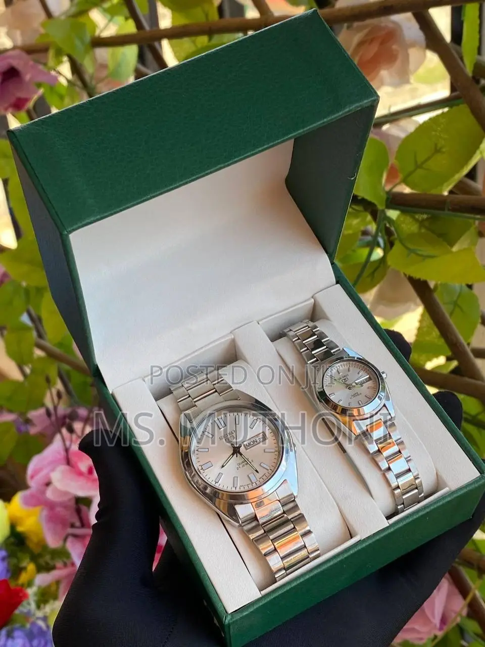 Couple Watch Gift Set (Seiko X Orient)