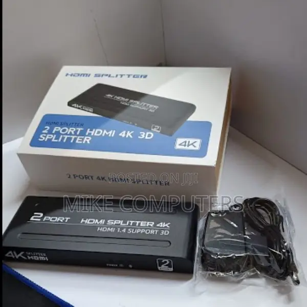 Affordable 2-Port HDMI Splitter, 1 Input to 2 Outputs.