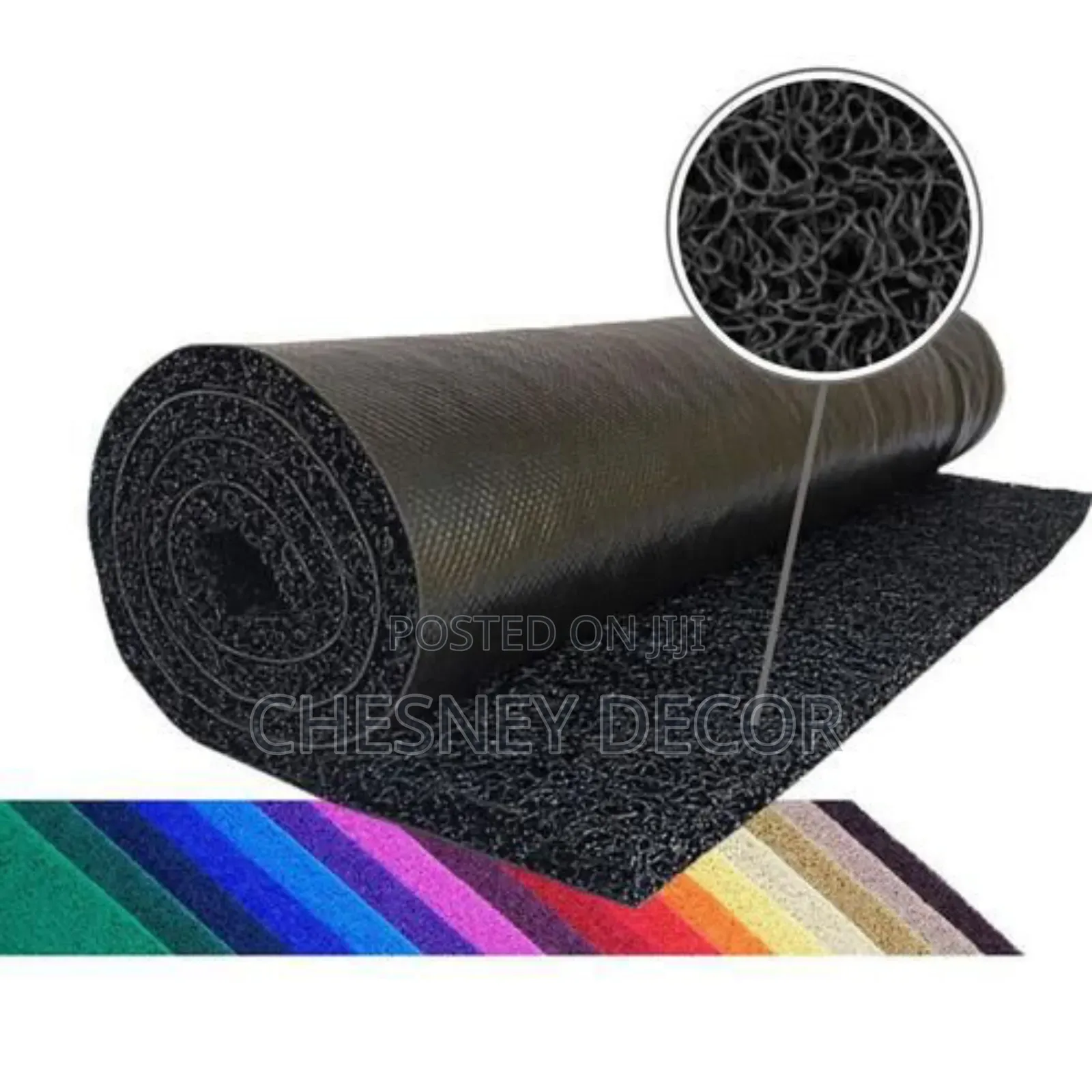 Black Non-Slip Carpet