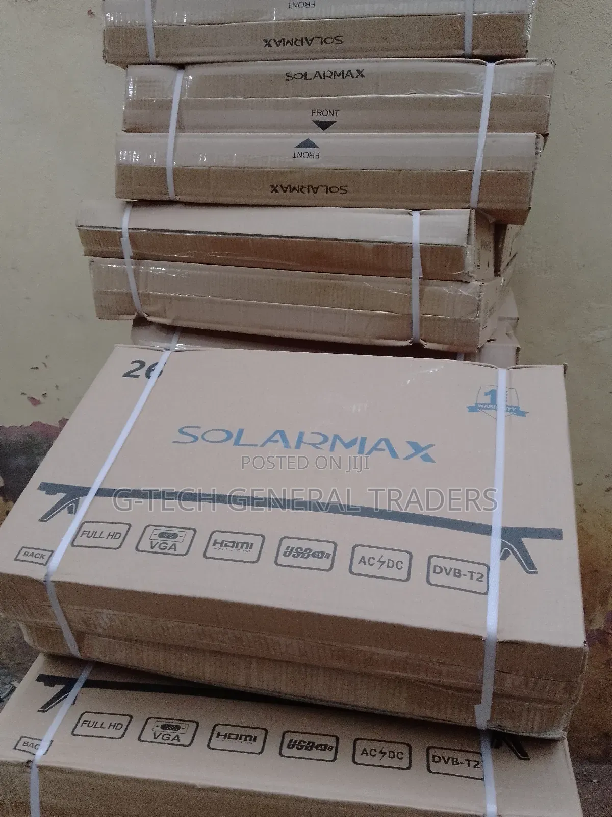Solarmax 26inch Digital Led Tv, Inbuilt Decoder,Free Channel