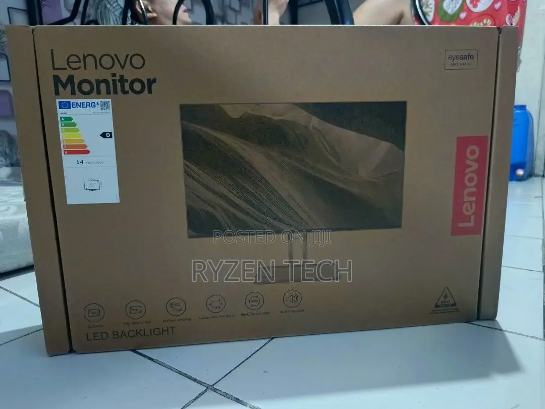 Lenovo L27i-40 27" FHD Monitor, Cloud Grey Color