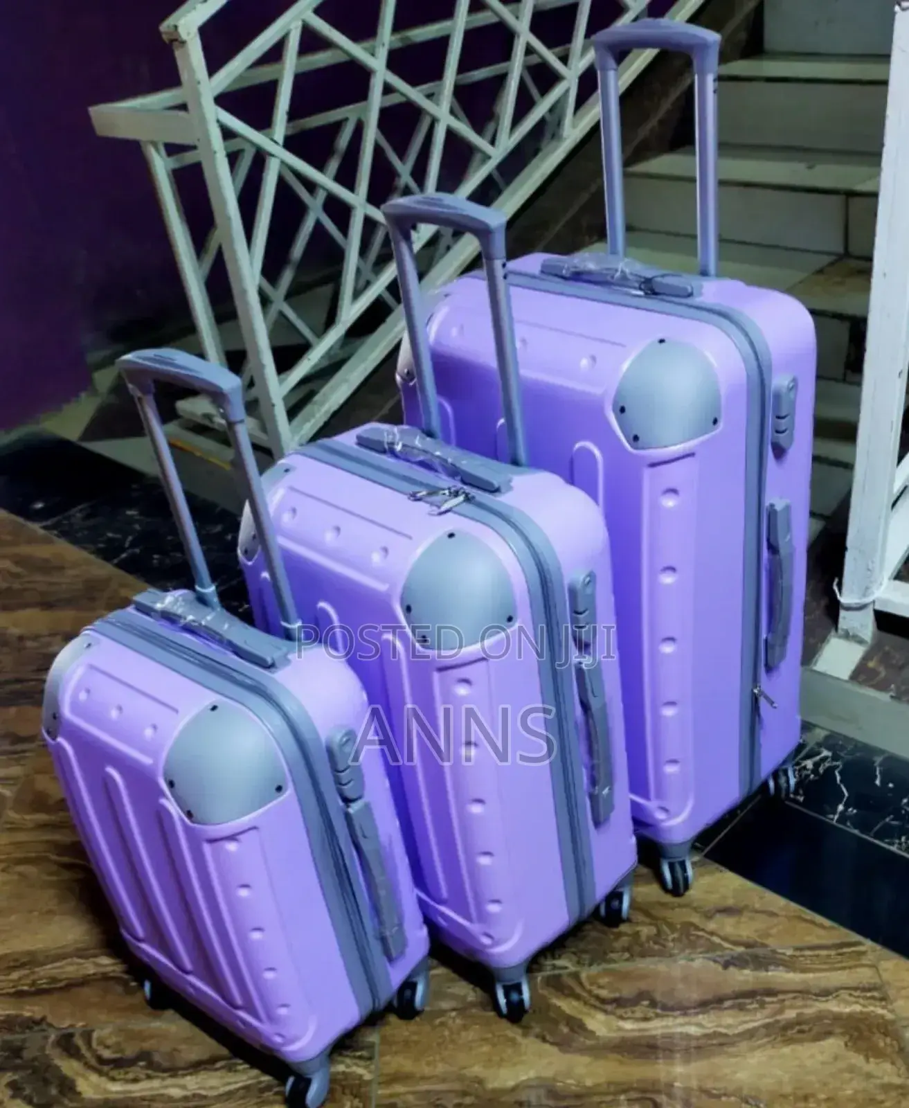 3 in 1 Combo~ Fiber Suitcase