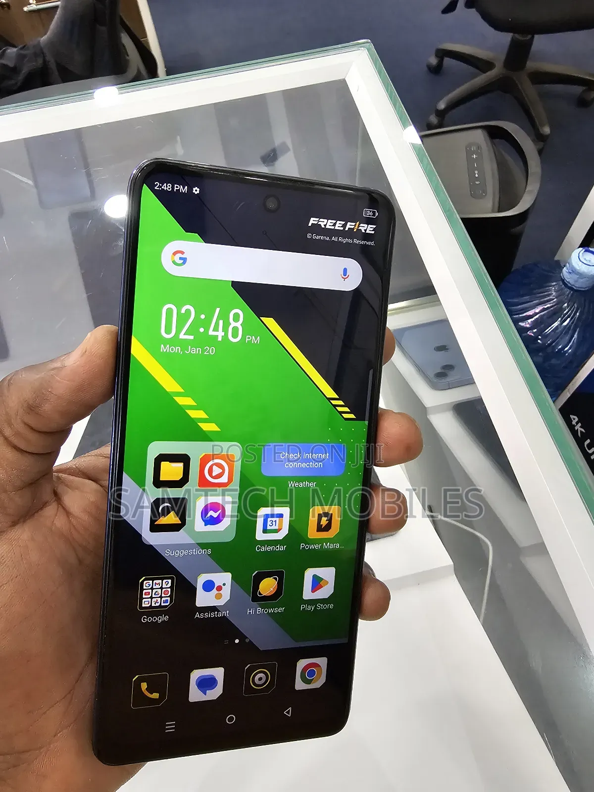 Infinix Hot 40 Pro 256 GB Gray