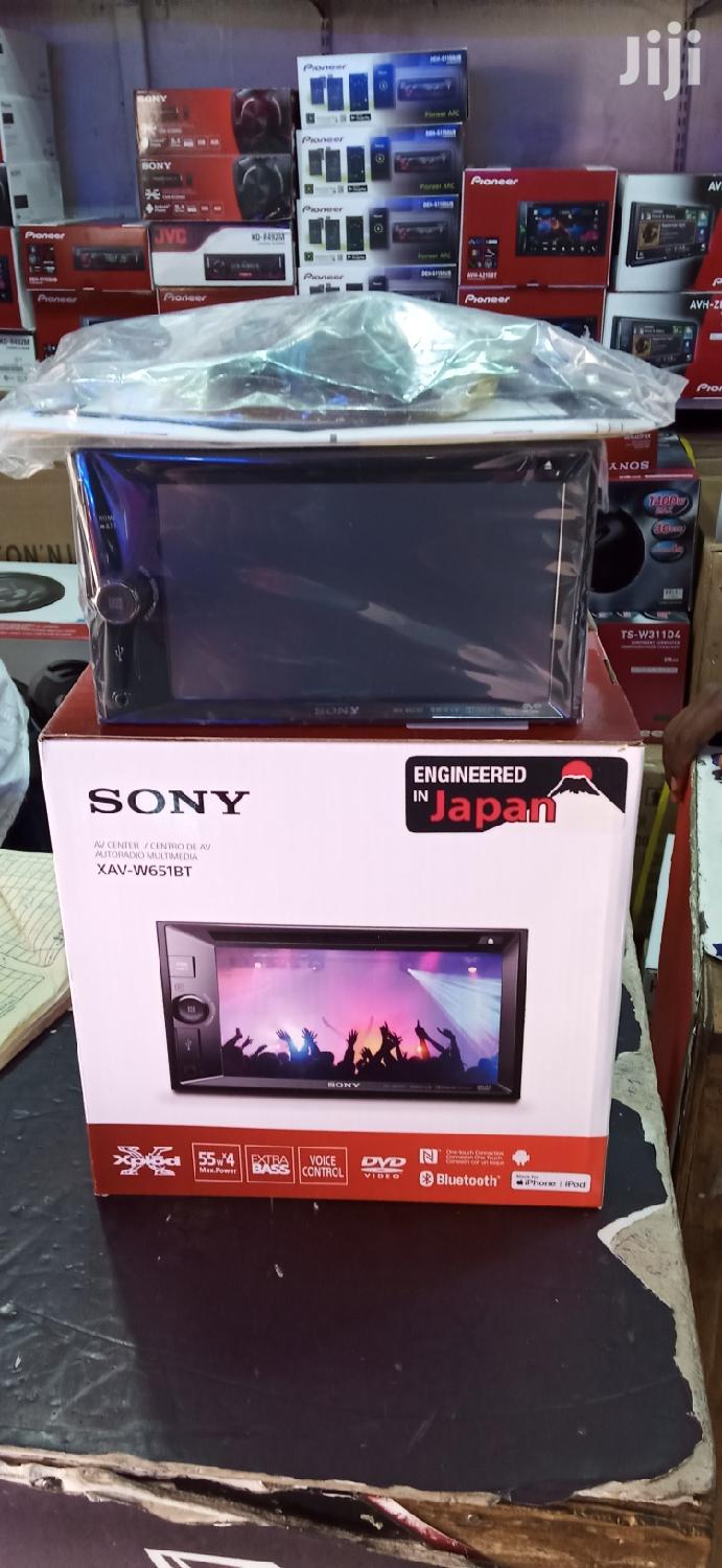 New Sony Car Stereo With Bluetooth, Usb, Dvd, One Year Warrant.