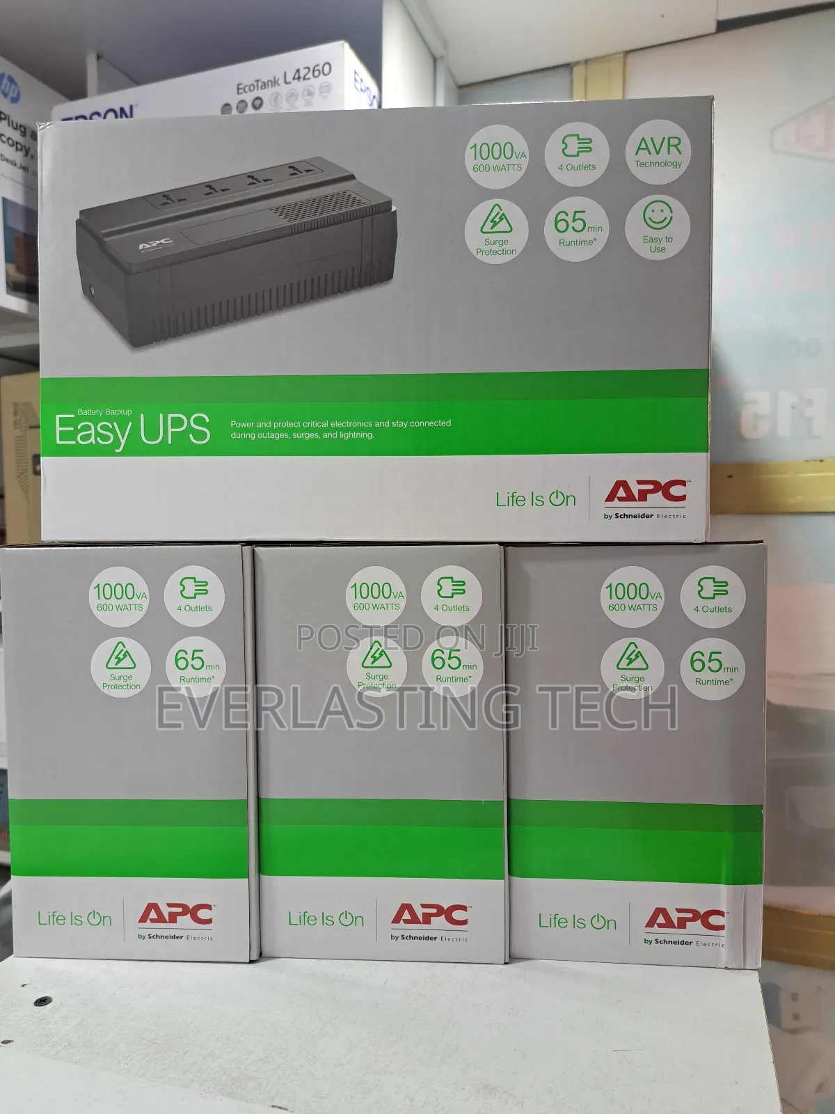 APC Back Up Ups 1000va Bv1000