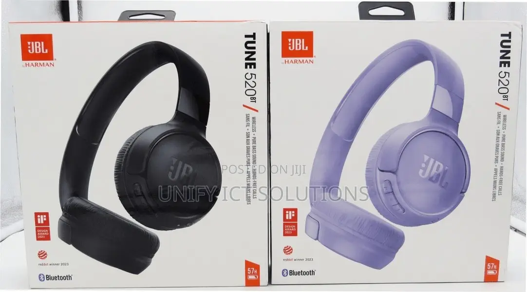 JBL Tune 520BT Wireless on-Ear Headphones