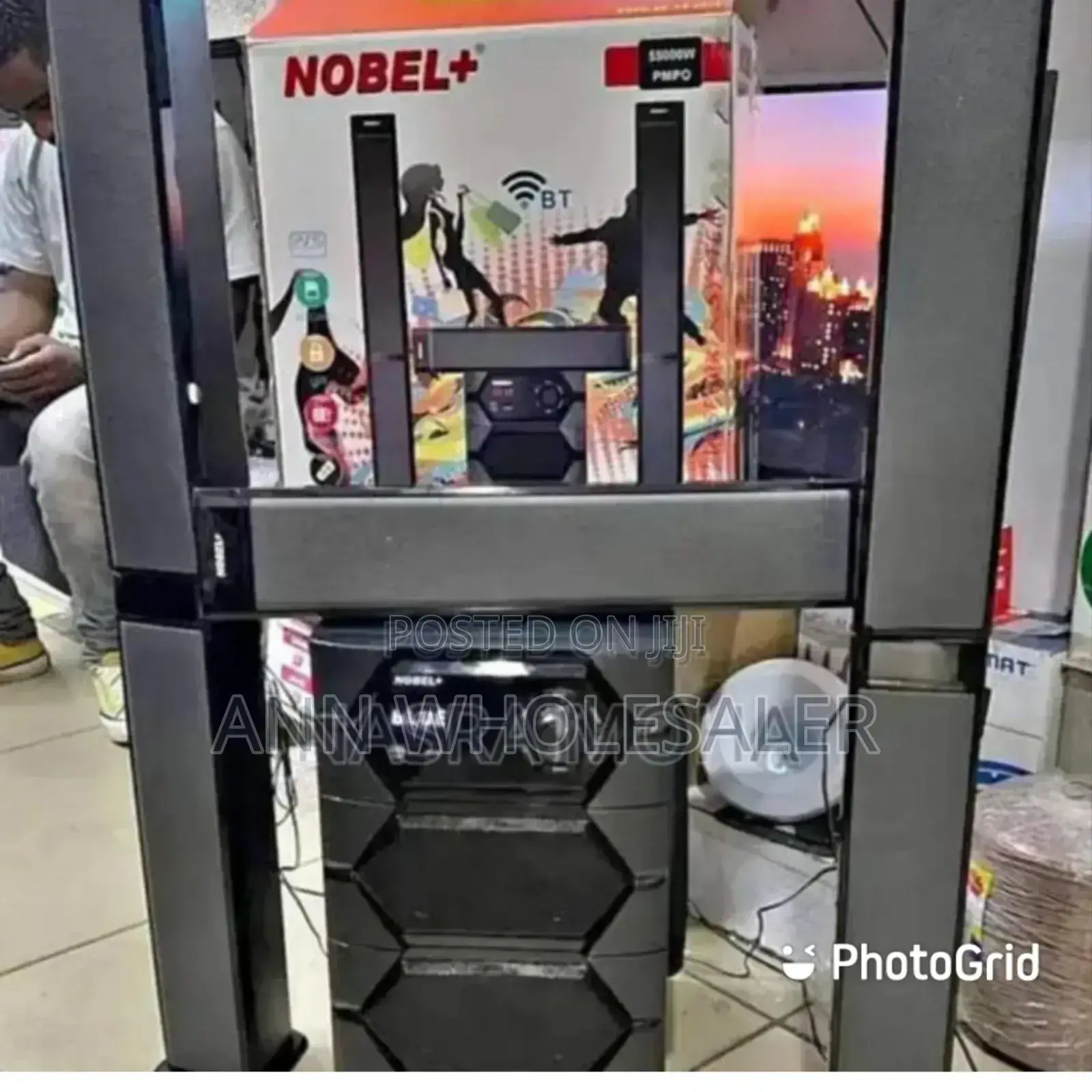 High Bass. Nobel×2040 Model. 5speaker Tall Boys