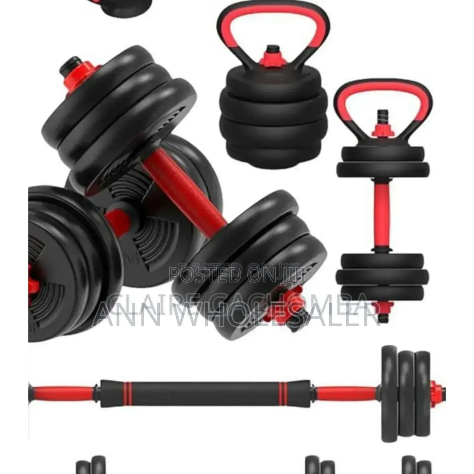 Exact 50kgs. 50kgs Dumbells. 6in1