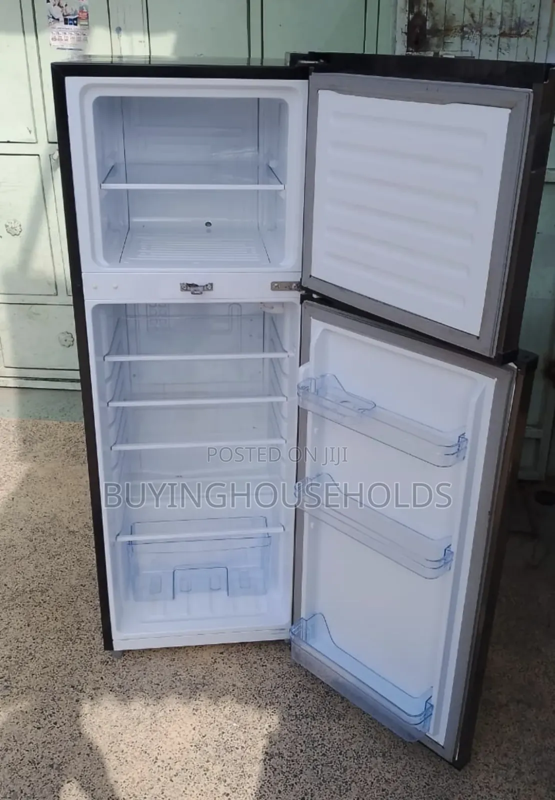 Mika 215L Two Door Fridge
