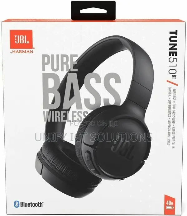 JBL Tune 510BT - Bluetooth Headphones