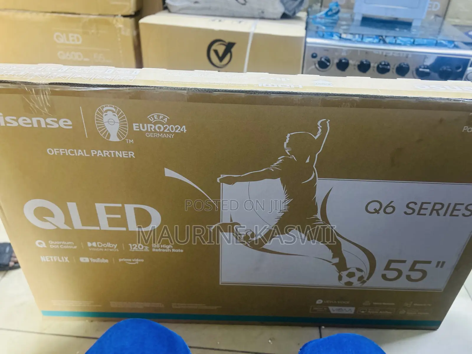 Hisense 55′′ Inch Qled Smart Tv 55q6