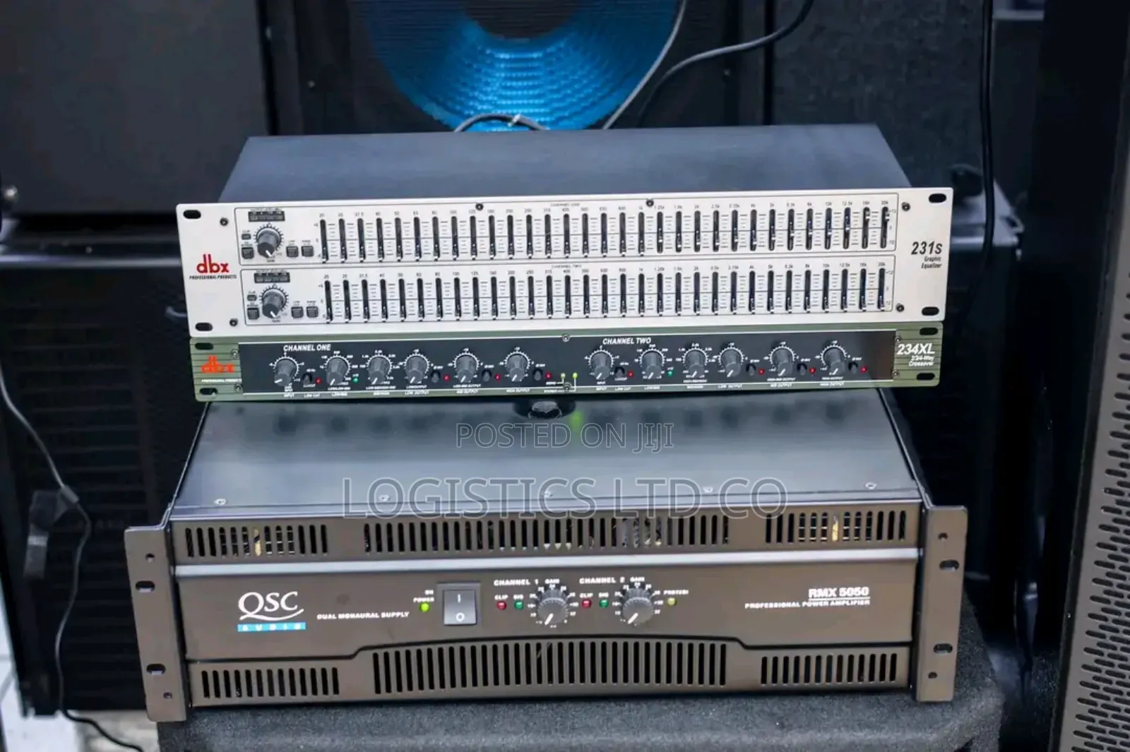 QSC RMX 5050 Eq, Crossover,Mixer Machines Package