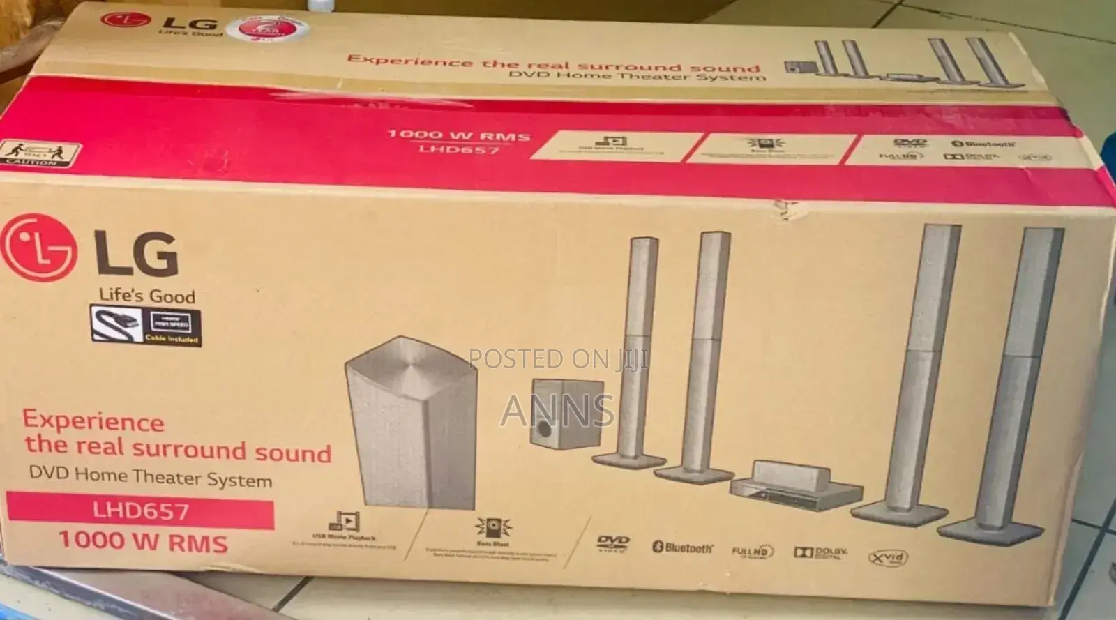 *Lg Home Theater LHD 657