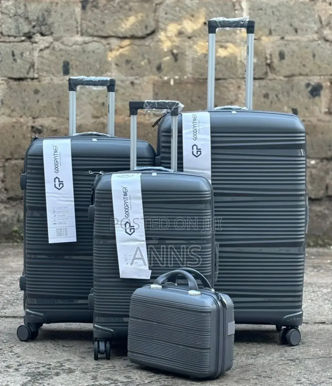 Size 4 Fashion 4 IN 1 UNBREAKBLE LAXURIOUS RUBBER SUITCASE