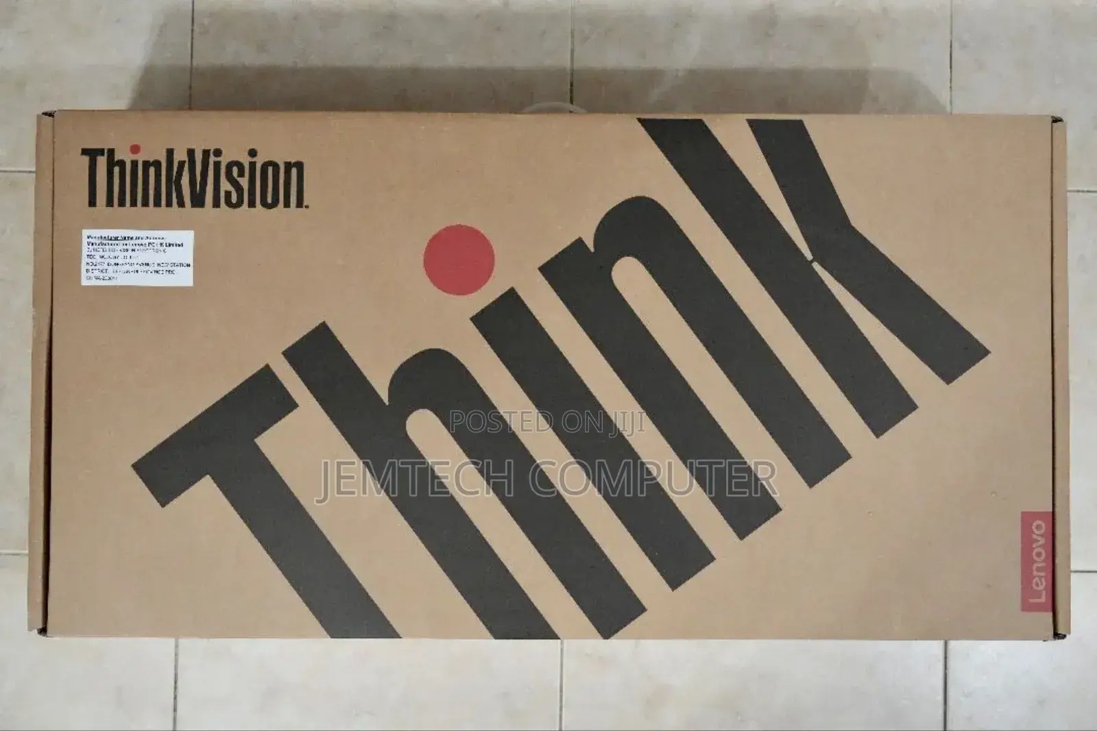 S24i-30 Lenovo 23.8" FHD Black Monitor°°Lenovo S24i-30