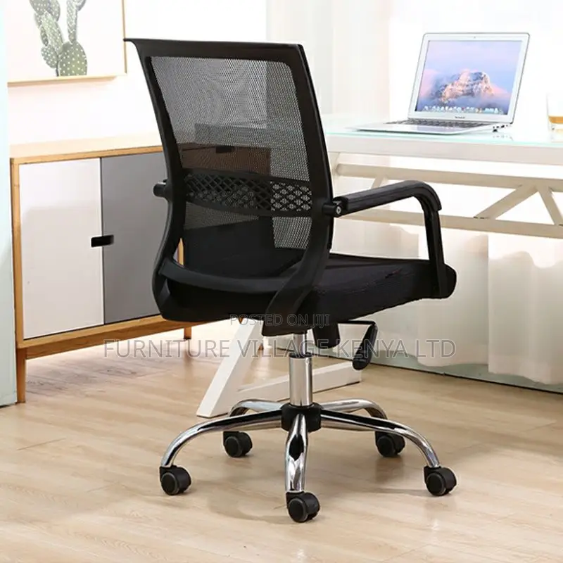 Office Seats; Modern Black Mesh Task Chair