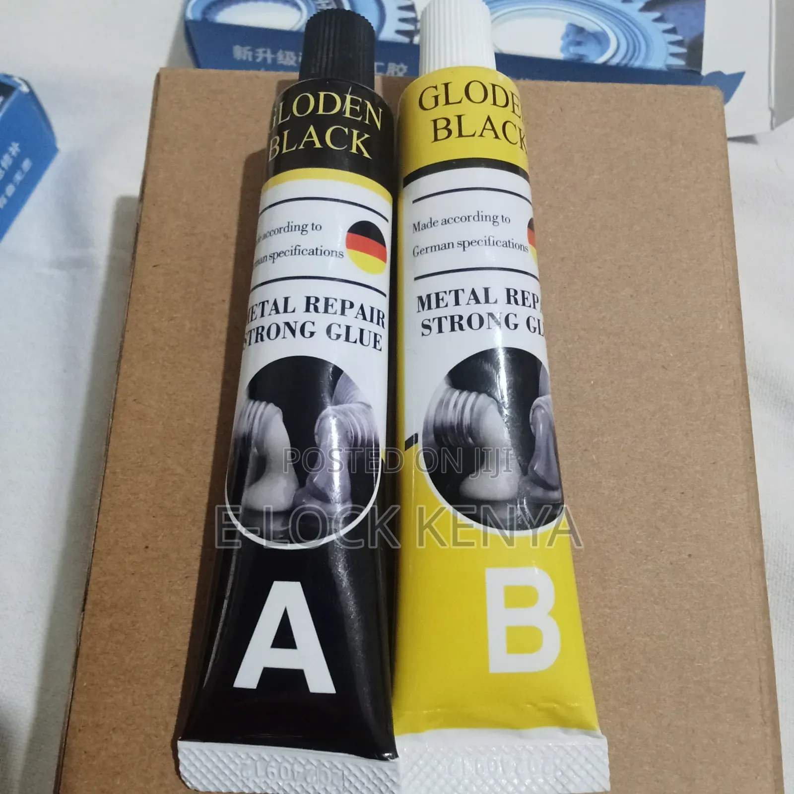 Heat Resistant AB Metal Repairs Glue 100g