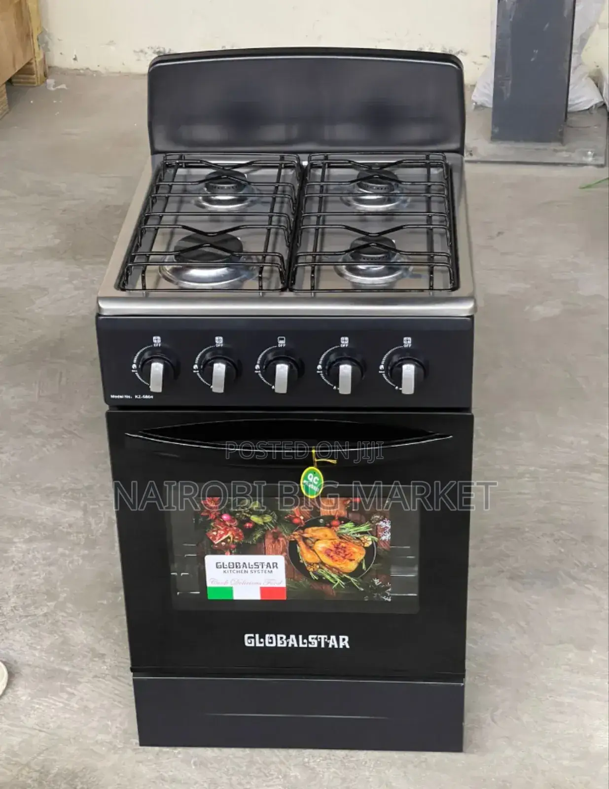 Global Star Full Gas Standing Cooker