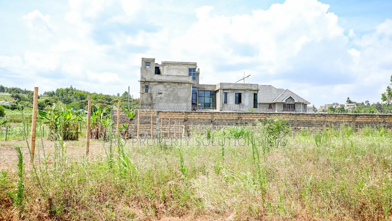 Prime Residential Plots For Sale In Kikuyu, Rose Gate.