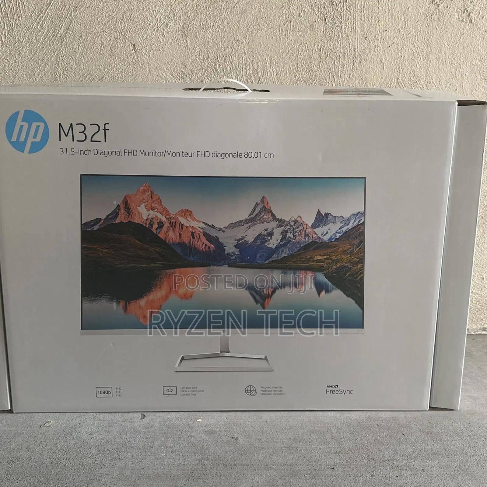 HP M32f 31.5" FHD Monitor, Black Color
