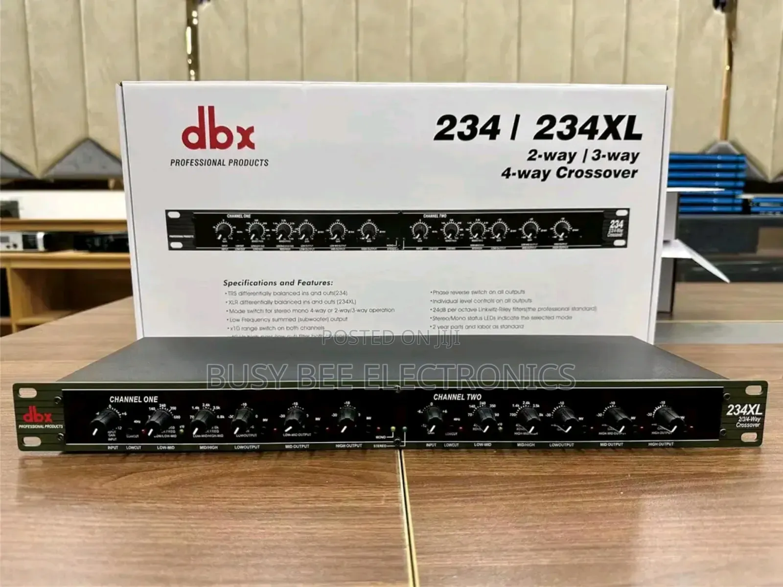 234 3/4 Way Crossover Available