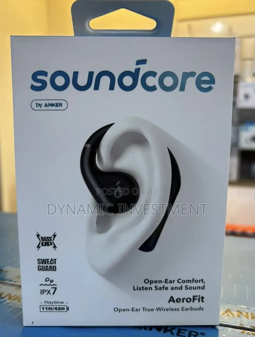 Anker Soundcore Aerofit Open-Ear Wireless Earbuds Sweatguard