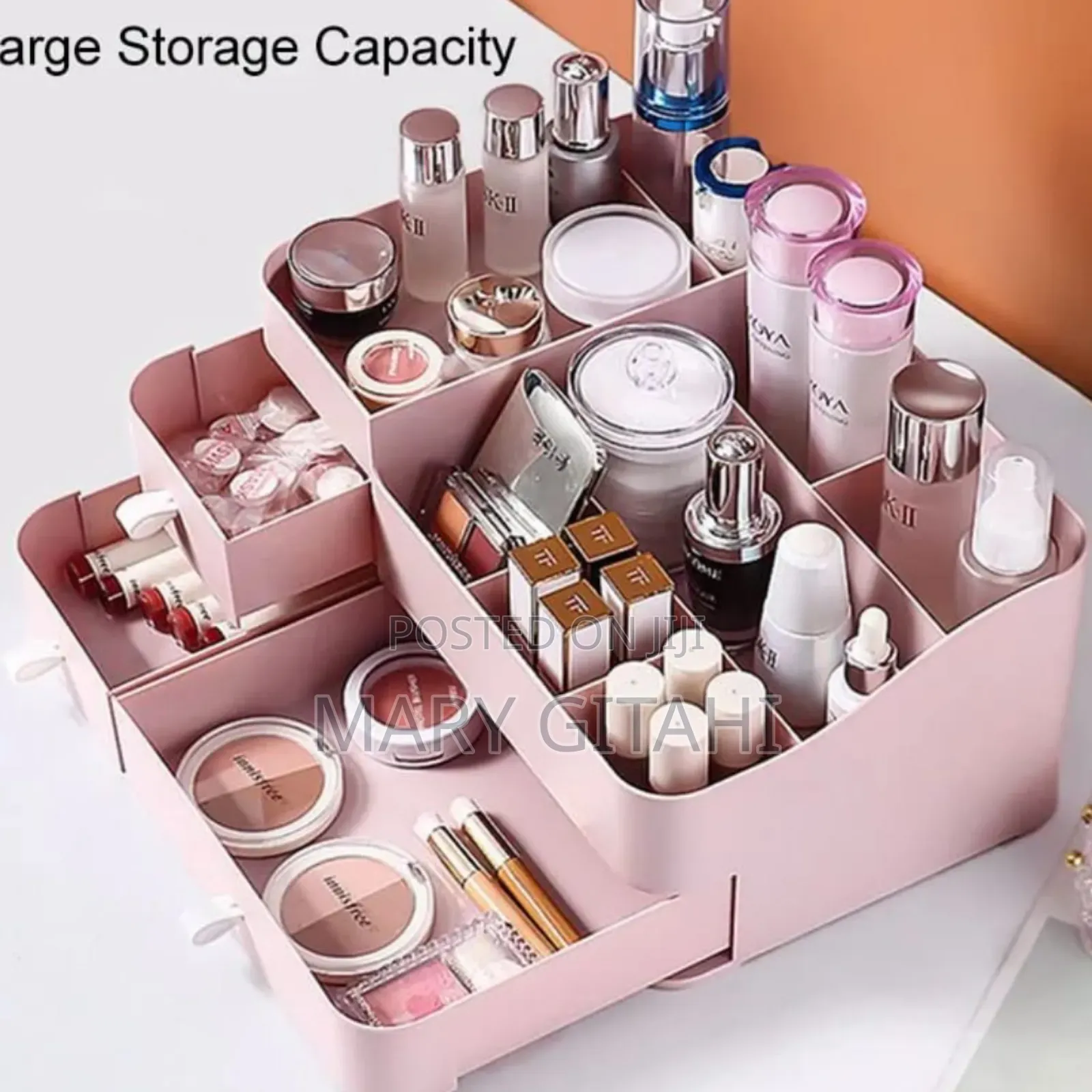 *Large Capacity Plastic Make Up Organizer#*