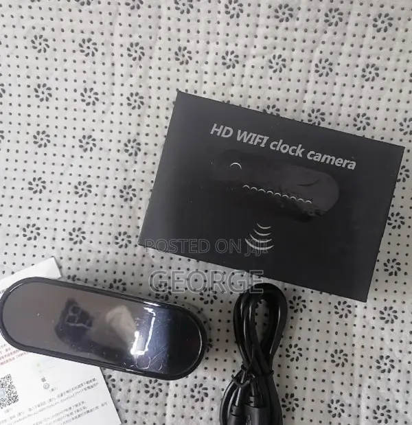 Affordable Hd Wifi Clock Nanny Spy Camera.