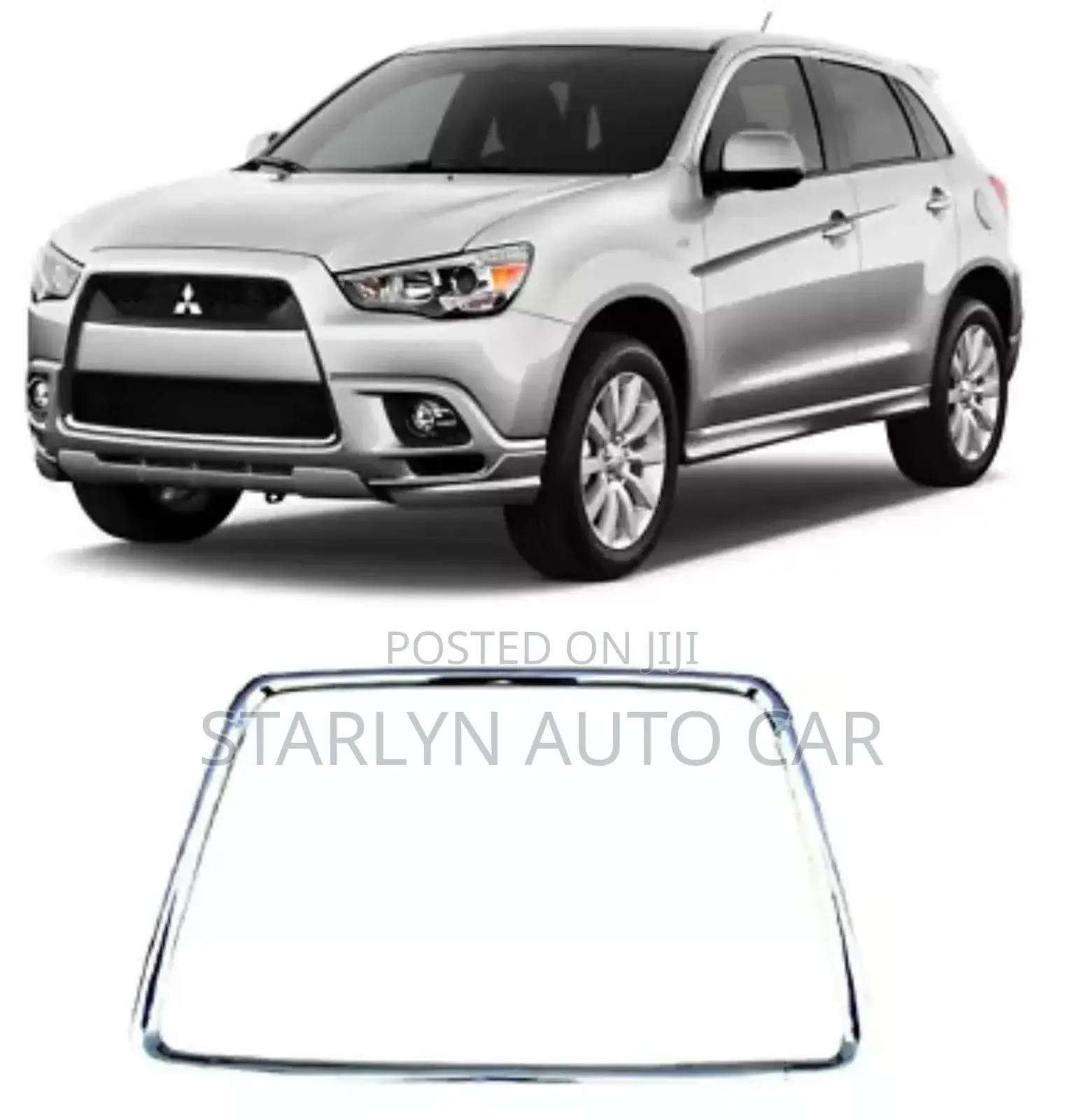 Front Grill Chrome Garnish Trim for Mitsubishi RVR (2010–2012)