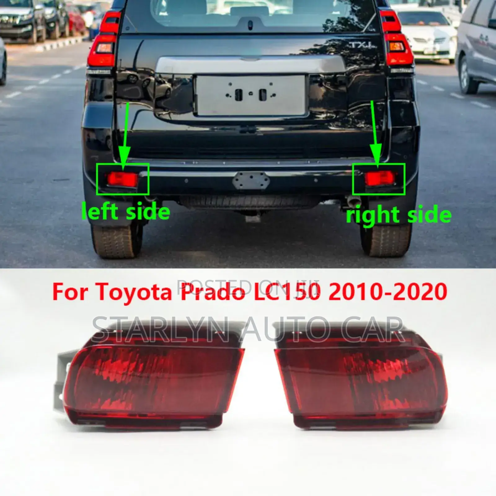 Rear Reflector Prado Fj150
